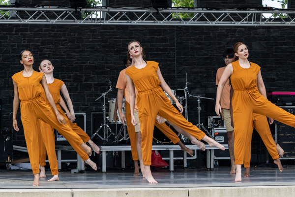 Photos: Inside New Vision Dance Co.'s PERFORMANCE AT THE COLUMBUS ARTS FEST 