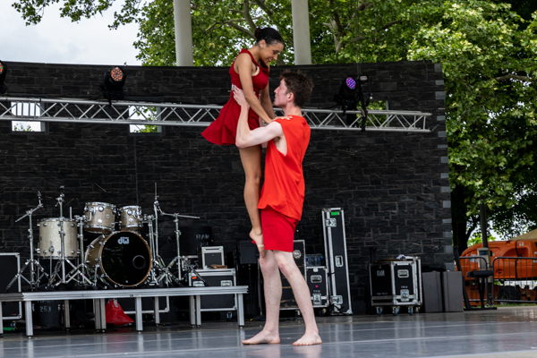 Photos: Inside New Vision Dance Co.'s PERFORMANCE AT THE COLUMBUS ARTS FEST 