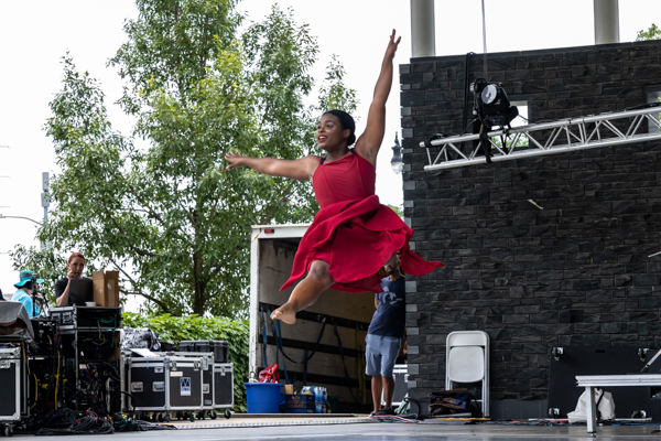 Photos: Inside New Vision Dance Co.'s PERFORMANCE AT THE COLUMBUS ARTS FEST 