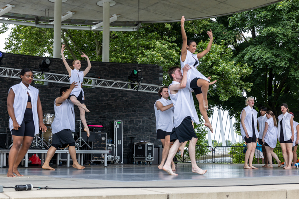 Photos: Inside New Vision Dance Co.'s PERFORMANCE AT THE COLUMBUS ARTS FEST 