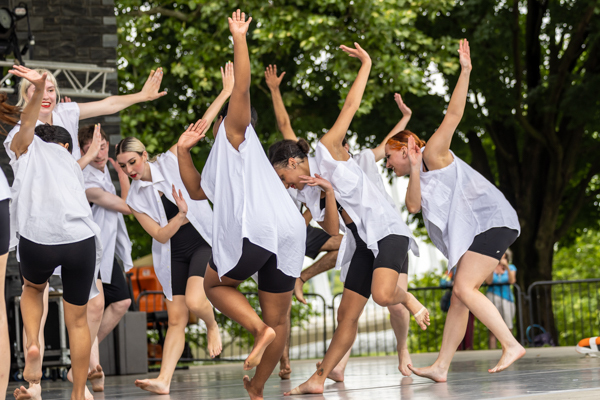 Photos: Inside New Vision Dance Co.'s PERFORMANCE AT THE COLUMBUS ARTS FEST 