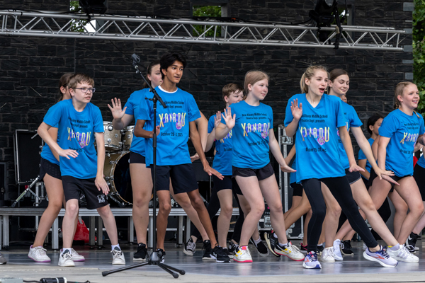 Photos: Inside New Albany Middle School's PERFORMANCE AT THE COLUMBUS ARTS FEST 