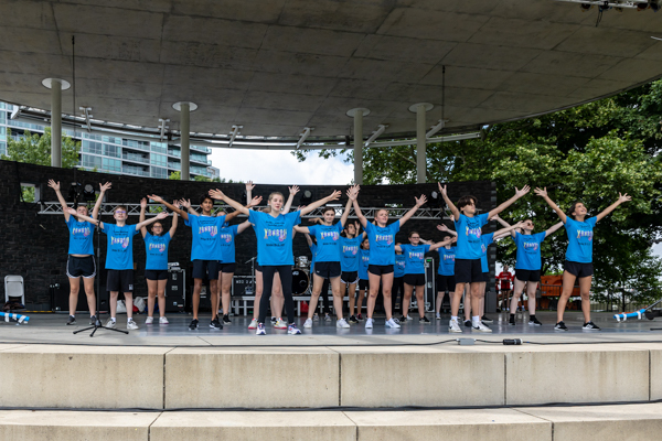 Photos: Inside New Albany Middle School's PERFORMANCE AT THE COLUMBUS ARTS FEST 