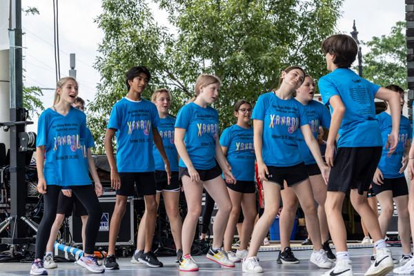 Photos: Inside New Albany Middle School's PERFORMANCE AT THE COLUMBUS ARTS FEST 