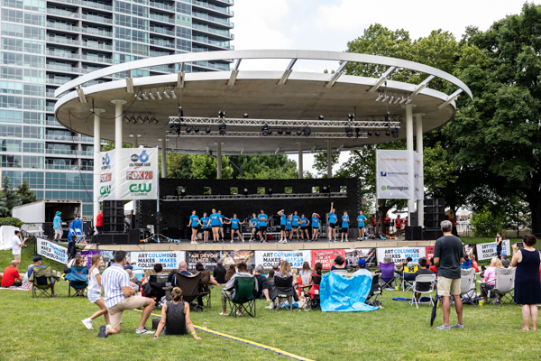 Photos: Inside New Albany Middle School's PERFORMANCE AT THE COLUMBUS ARTS FEST Image