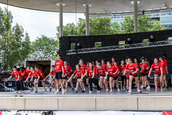 Photos: Inside New Albany Middle School's PERFORMANCE AT THE COLUMBUS ARTS FEST 