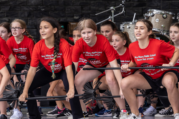 Photos: Inside New Albany Middle School's PERFORMANCE AT THE COLUMBUS ARTS FEST Image