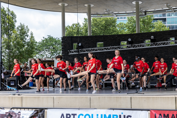 Photos: Inside New Albany Middle School's PERFORMANCE AT THE COLUMBUS ARTS FEST Image