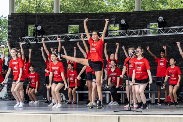 Photos: Inside New Albany Middle School's PERFORMANCE AT THE COLUMBUS ARTS FEST Image
