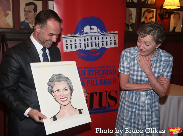 Photos: Julie White Receives Her Portrait at Sardi's Image