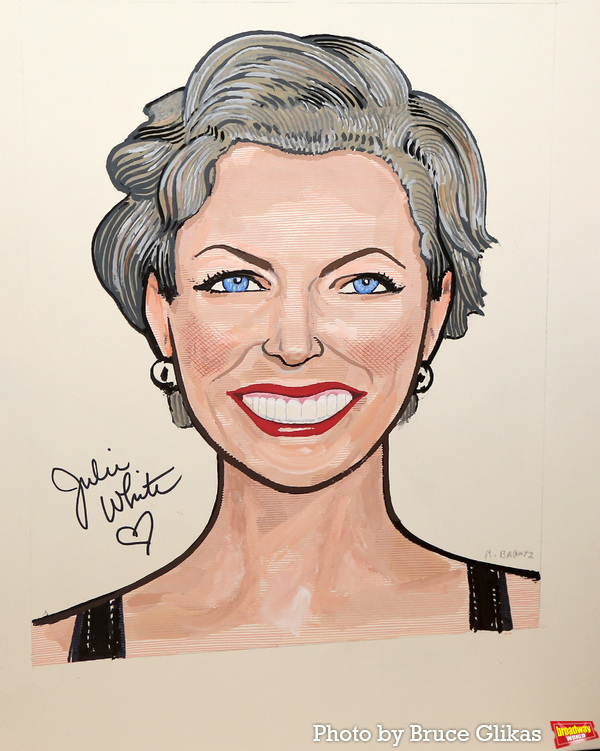 Photos: Julie White Receives Her Portrait at Sardi's Image