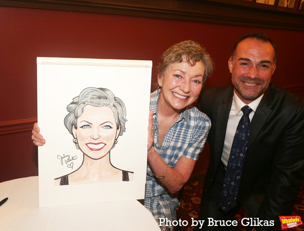 Photos: Julie White Receives Her Portrait at Sardi's Image