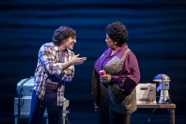 Jarrod Spector and E. Faye Butler, in Bruce at Seattle Rep Photo