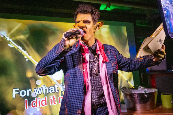 Photos: Broadway's Jay Armstrong Johnson And Mikayla Petrilla Perform With Steve Aoki at Goblintown NFT Party Image