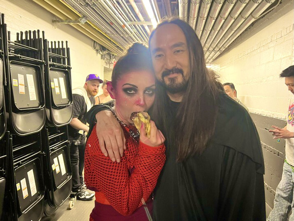 Photos: Broadway's Jay Armstrong Johnson And Mikayla Petrilla Perform With Steve Aoki at Goblintown NFT Party Image