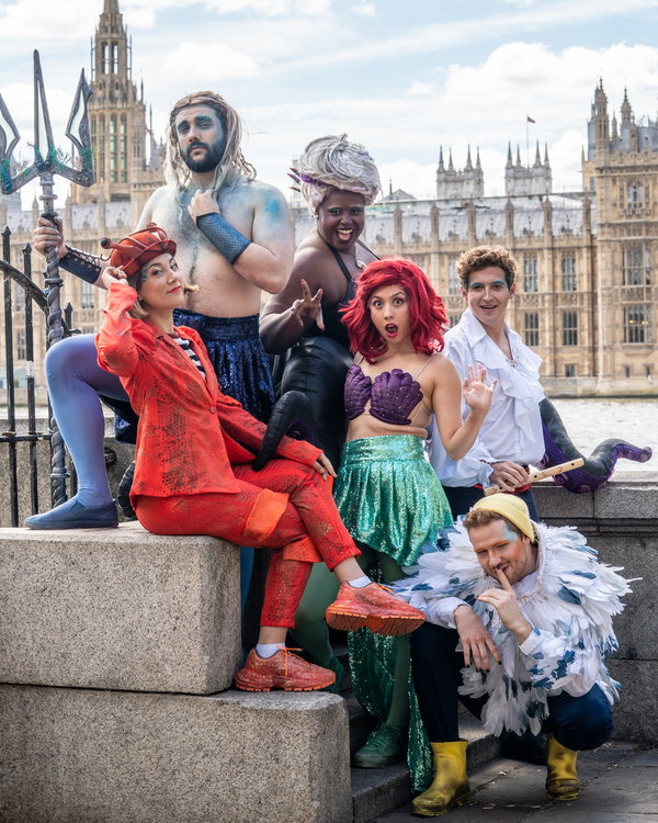 Photos: UNFORTUNATE THE UNTOLD STORY OF URSULA THE SEA WITCH Invades London South Bank 