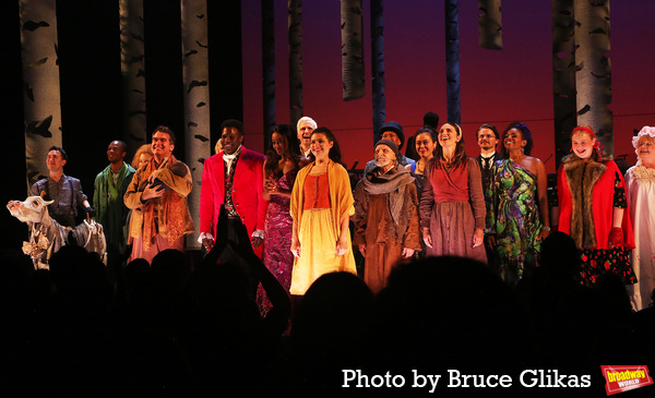 Photos: The Cast of INTO THE WOODS Takes Bows at First Preview on Broadway Image