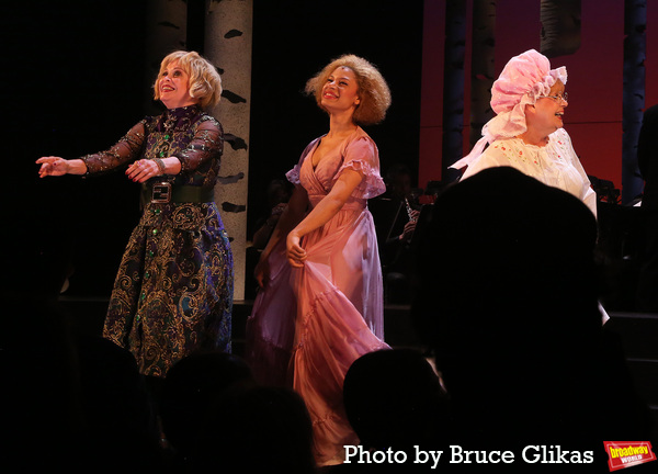 Nancy Opel as "Cinderella’s Stepmother", Alysia Velez as "Rapunzel" and Annie Golde Photo