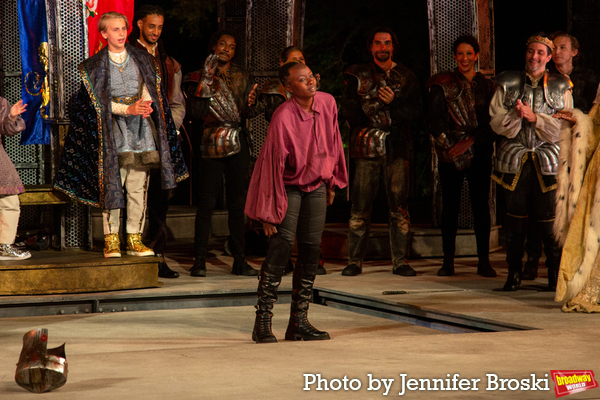 Photos: The Cast of RICHARD III Takes Their Opening Night Bows at the Delacorte Theater! Image