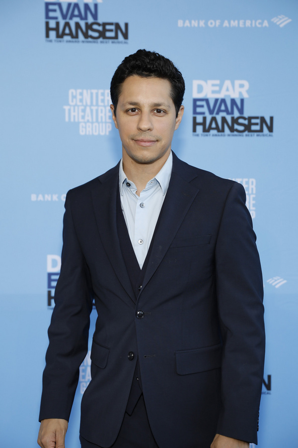 Actor David Del Rio arrives for the opening night performance (Photo by Reza Allah-Ba Photo