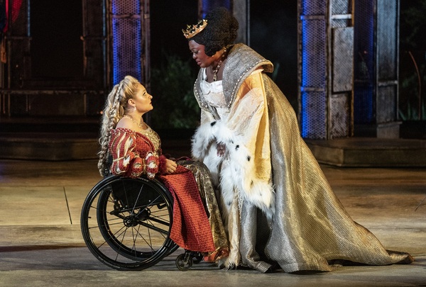 Photos: First Look at Danai Gurira, Ali Stroker & More in RICHARD III at Free Shakespeare in the Park  Image