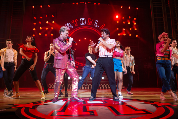 Photos: Jason Donovan and Peter Andre in GREASE in the West End Image