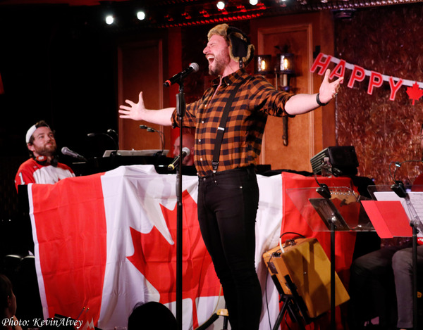 Photos: Joshua Stackhouse showcase for CANADA DAY at Feinstein's/54 Below Image
