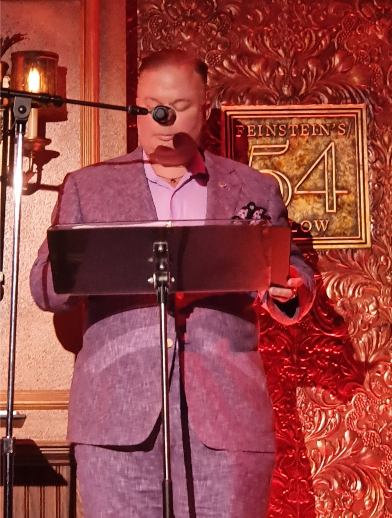 Review: June 26th Installment Of SONDHEIM UNPLUGGED at Feinstein's/54 Below by Guest Reviewer Andrew Poretz 