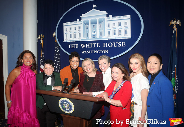 Photos: Hillary Clinton, Maya Rudolph and More Visit POTUS on Broadway Image