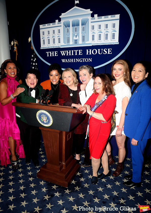 Photos: Hillary Clinton, Maya Rudolph and More Visit POTUS on Broadway Image
