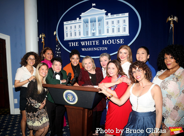 Photos: Hillary Clinton, Maya Rudolph and More Visit POTUS on Broadway Image
