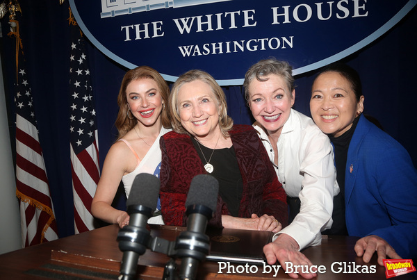 Photos: Hillary Clinton, Maya Rudolph and More Visit POTUS on Broadway Image
