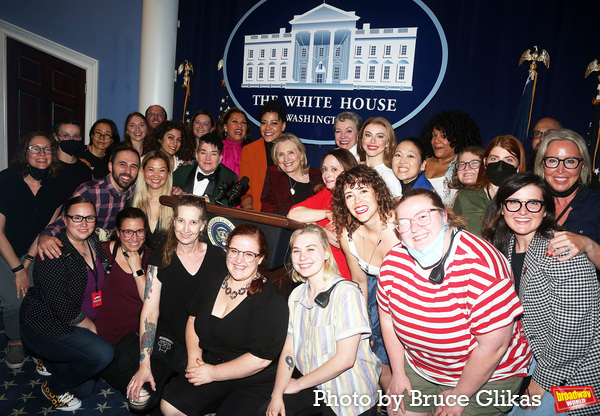 Photos: Hillary Clinton, Maya Rudolph and More Visit POTUS on Broadway Image