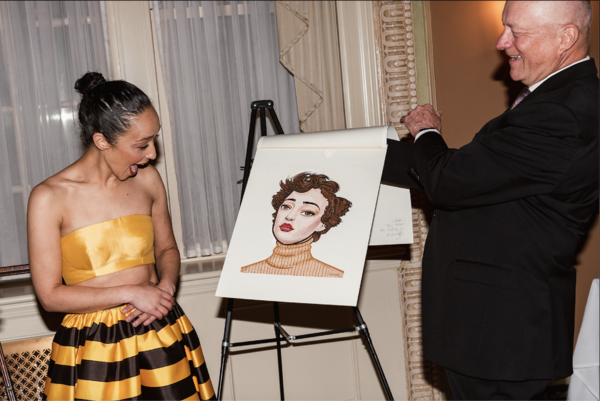 Photos: MACBETH'S Ruth Negga Receives Portrait at Sardi's Image