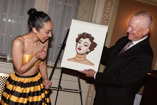 Photos: MACBETH'S Ruth Negga Receives Portrait at Sardi's Image