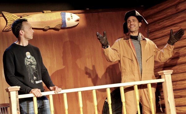 Joe Mahon and Sean Michael Boozer star in Theatre of NOTE’s world premiere producti Photo