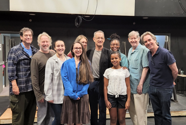 Photos: Tom Hanks Visit the Cast of SAFE HOME at Shadowland Stages 