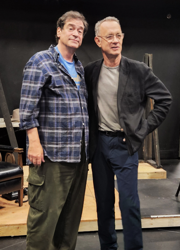 James Glossman and Tom Hanks Photo