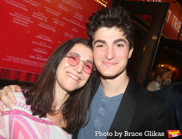 Jenny Gersten and son Leonardo Reale Photo