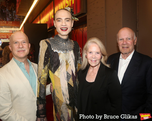 Richie Jackson, Jordan Roth, Daryl Roth and Steven Roth  Photo