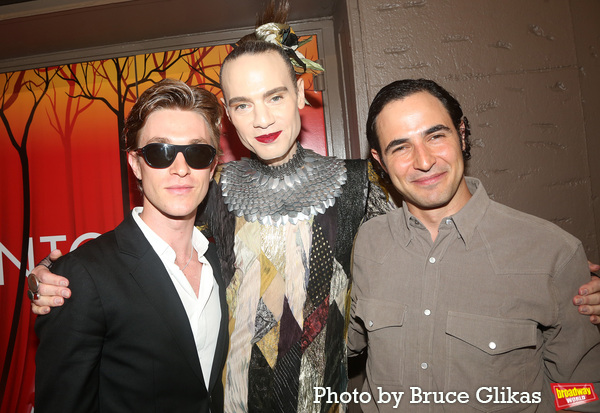 Harrison Ball, Jordan Roth and Zac Posen  Photo