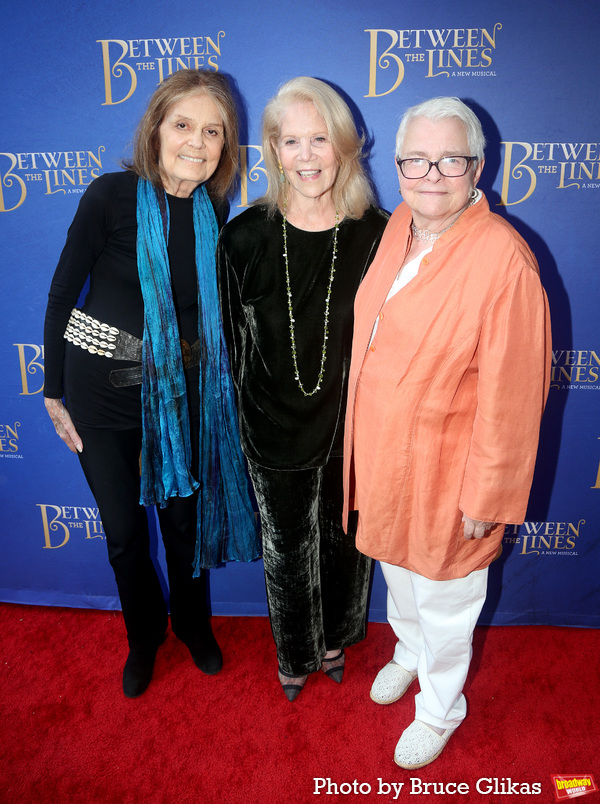 Gloria Steinem, Daryl Roth and Paula Vogel Photo