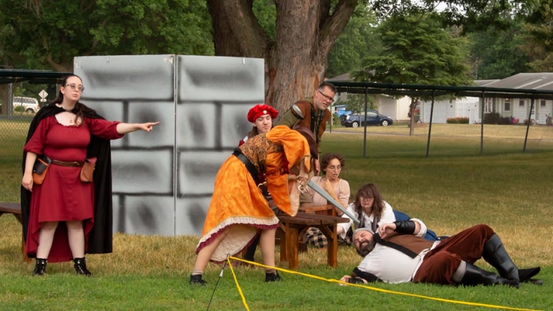 Review: EPIC NOVELETTE at Locally Grown Theatre Image