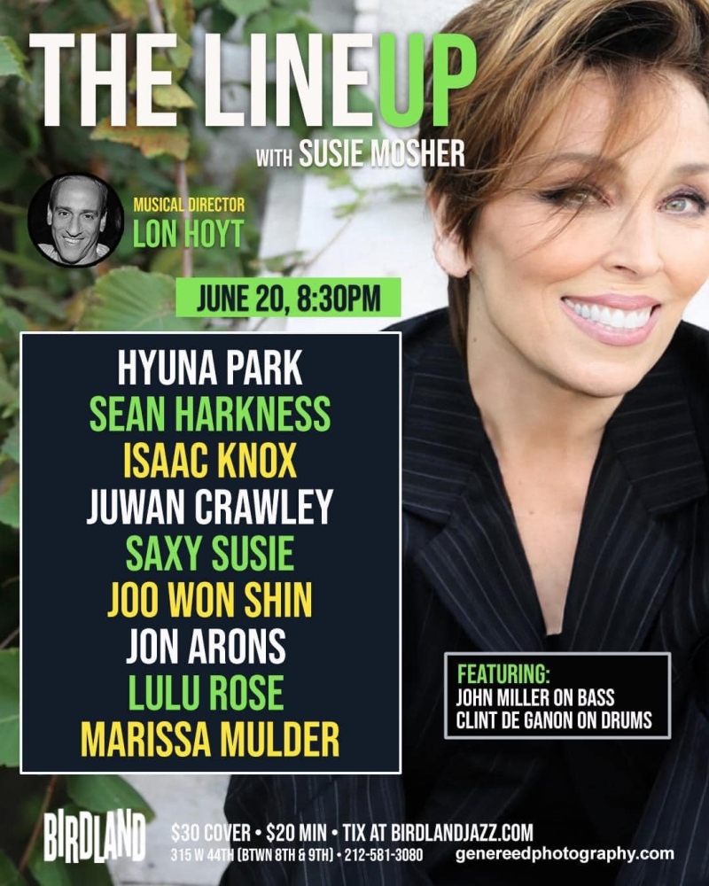 Photos: June 13th Performance of THE LINEUP WITH SUSIE MOSHER Welcomes Some Old Friends Image