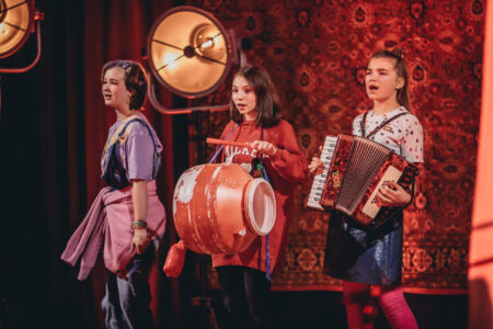 Sunday Morning Michael Dale: Ukrainian Children Coming To Brooklyn in a Play They Premiered in a Bomb Shelter 