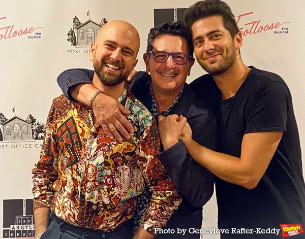 Eugenio Contenti (Choreographer), Evan Pappas (Director) and Jonathan Brenner (Music  Photo