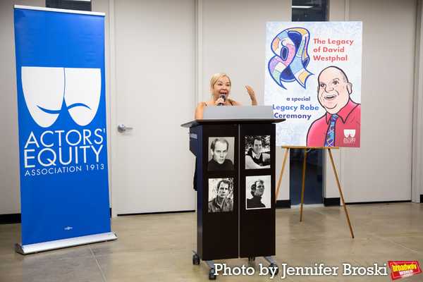 Photos: Actors' Equity Association Holds Legacy Robe Ceremony Commemorating David Westphal Image