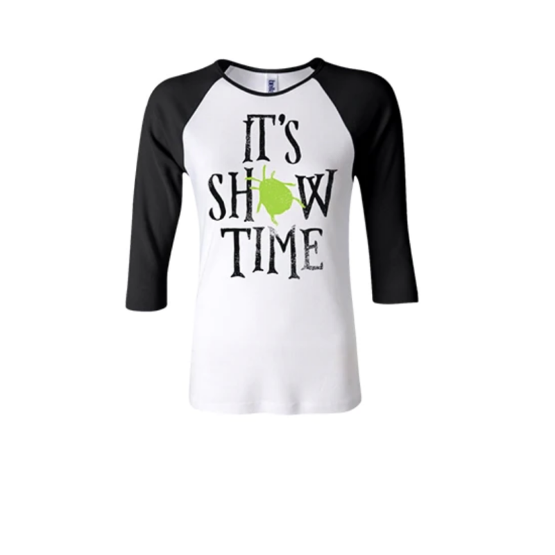 Women's Fitted Showtime Raglan from Beetlejuice