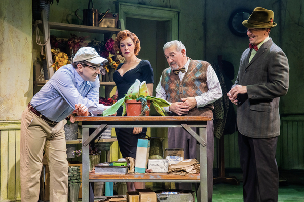 Rob McClure, Tammy Blanchard, Stewart Zagnit and Christian Borle Photo