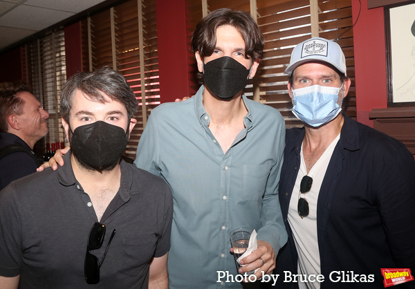 Alex Brightman, Alex Timbers and Steven Pasquale Photo
